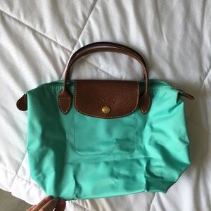 Longhamp bag in turquoise